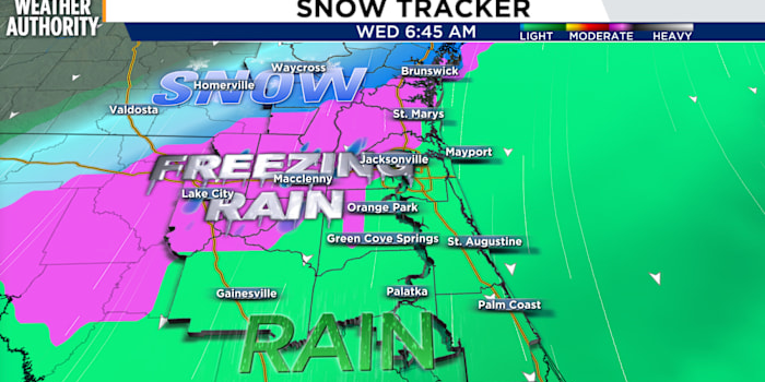A rare winter storm will threaten North Florida and beyond with ice and snow. What you need to know