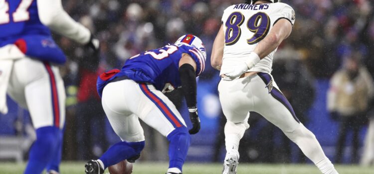 John Harbaugh, Lamar Jackson defend Mark Andrews after fumble and drop in Ravens’ loss