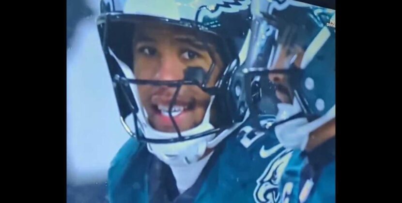 Lip-readers think Saquon Barkley said the coolest 2 words to Jalen Hurts before 78-yard TD