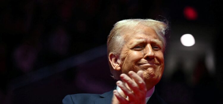Trump rallies at Capital One Arena in preview of inauguration : NPR