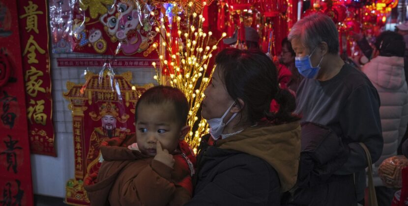 China’s population falls for a third straight year : NPR