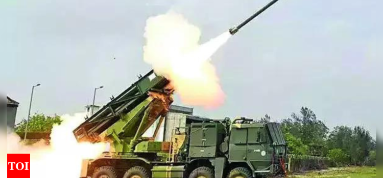 Deals worth Rs 10k crore inked for Pinaka rocket systems | India News