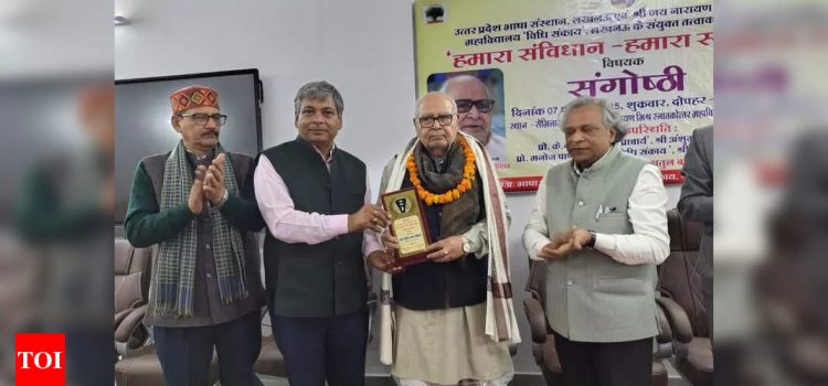 ‘Constitution guiding force for democracy’ | Lucknow News