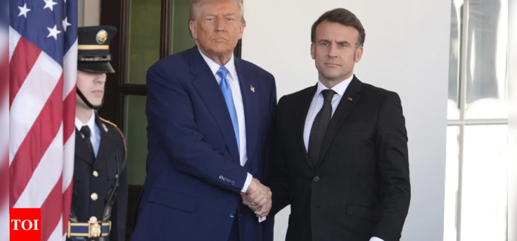 Europe ready to ‘step up’ on def spending: Macron | India News