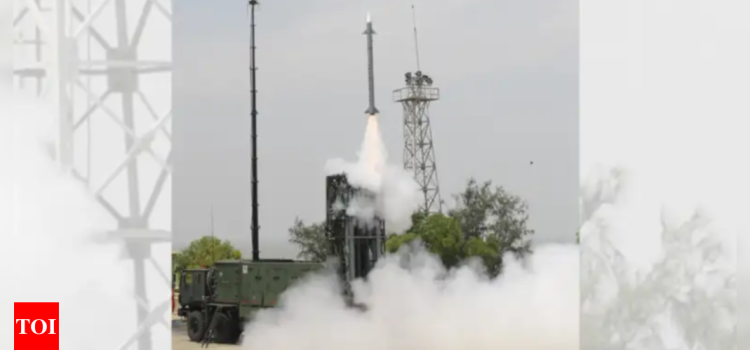 Missile system built with Israel tested | India News