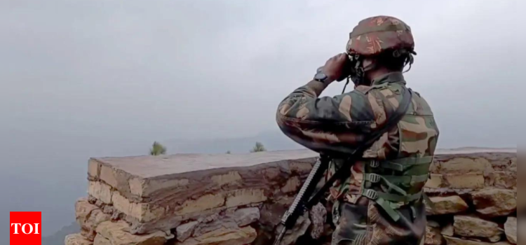 Pakistan violates ceasefire at LoC in Poonch, Indian Army retaliates | India News