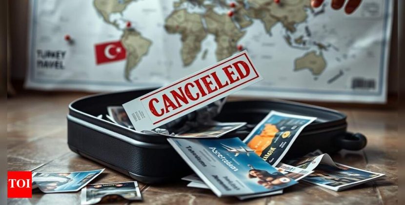 Indians ground Turkiye, Azerbaijan travel plans | India News