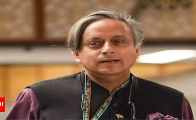 In ‘message’ to Congress, Shashi Tharoor calls for bipartisanship | India News