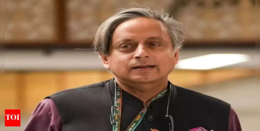 In ‘message’ to Congress, Shashi Tharoor calls for bipartisanship | India News
