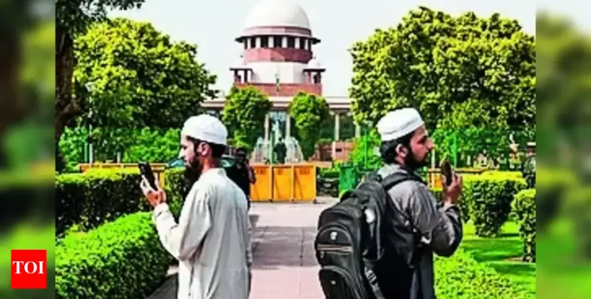 Waqf boards and Hindu endowment boards can’t be compared: Centre in SC | India News