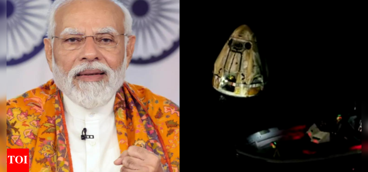 ‘Inspired a billion dreams’: PM Modi hails Shubhanshu Shukla’s ‘courage’, terms his mission a milestone after splashdown | India News