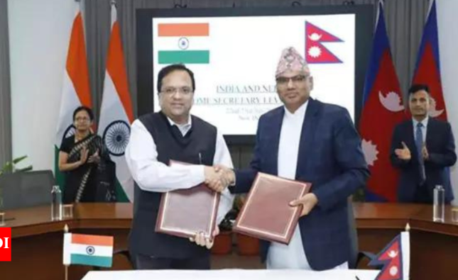 India, Nepal review security cooperation, agree to strengthen border management | India News
