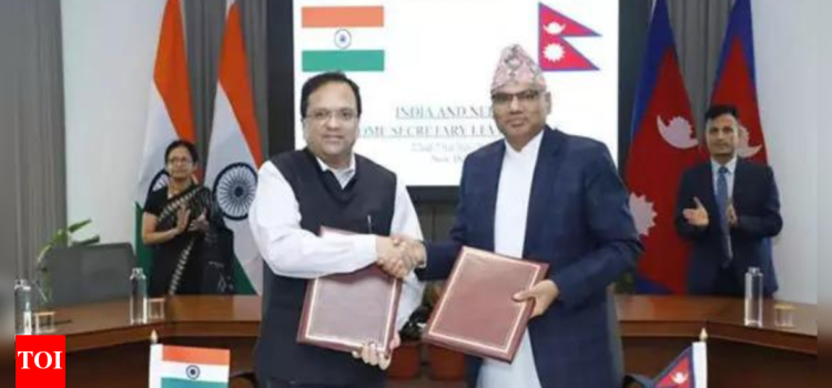 India, Nepal review security cooperation, agree to strengthen border management | India News