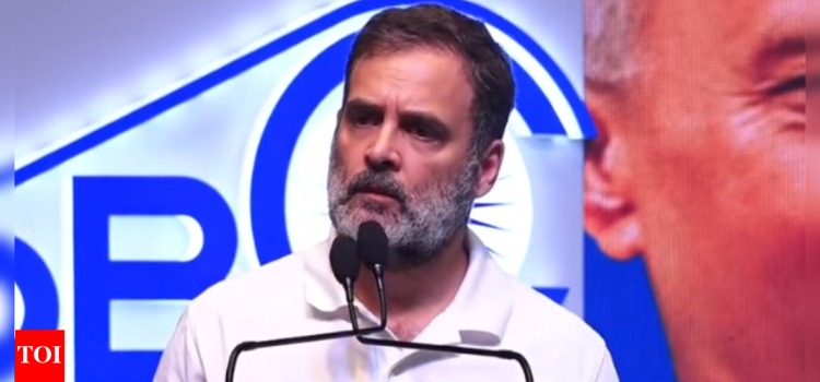 ‘My regret is … ‘: Rahul Gandhi admits failure in understanding OBC plight; reflects on past ‘mistakes’ | India News