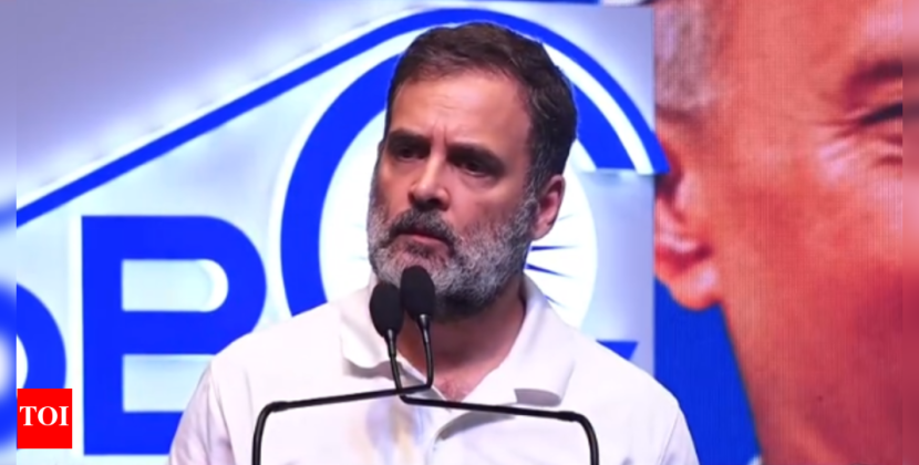 ‘My regret is … ‘: Rahul Gandhi admits failure in understanding OBC plight; reflects on past ‘mistakes’ | India News