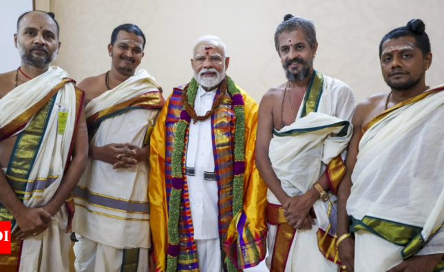 PM Modi hails Chola legacy, unveils statue plan in TN | India News