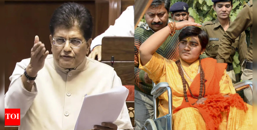 Evening news wrap: Goyal’s ‘economy’ check after Trump’s remarks; all 7 acquitted in Malegaon bomb blast case and more | India News