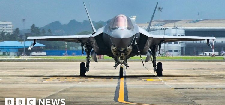 The curious case of the Royal Navy jet stuck in India