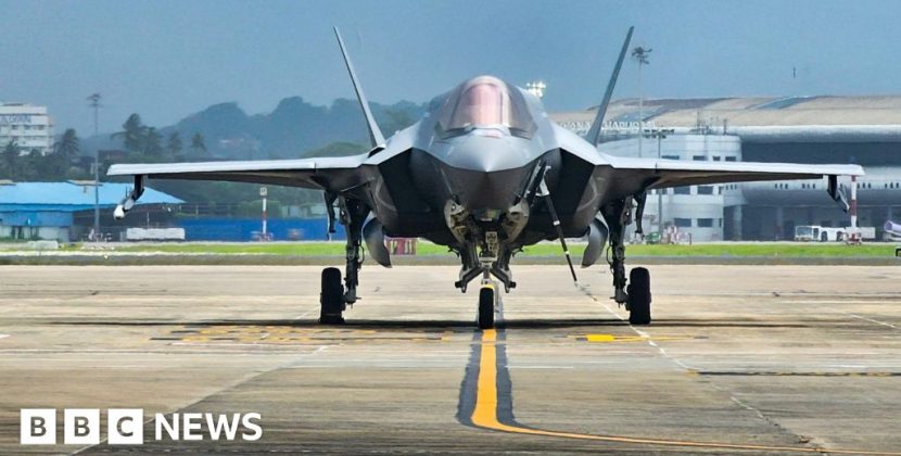 The curious case of the Royal Navy jet stuck in India