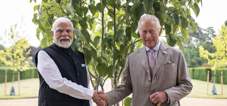 First visuals! PM Modi meets King Charles at Sandringham House hours after India-UK ink FTA