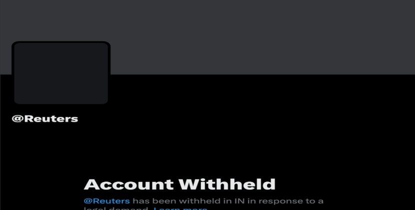 Reuters’ Official X Handle Withheld in India Over ‘Legal Demand’ – World News