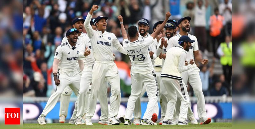 IND vs ENG 5th Test: Mohammed Siraj seals thriller as India win Oval Test by 6 runs; draw series 2-2 | Cricket News