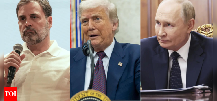 Evening news wrap: Putin to visit India soon; Rahul accuses poll panel of ‘voter theft’, and more | India News