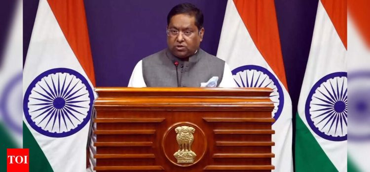 MEA slams UK parliament report on transnational repression as ‘baseless’ | India News
